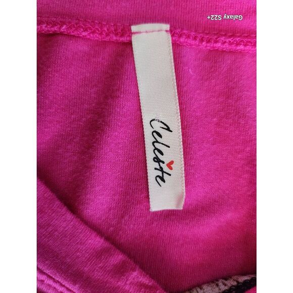 +18 Celeste cold shoulder top with animal leopard print trim - Picture 9 of 11